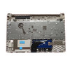 Laptop PalmRest&Keyboard For HP 15-DW0000 15-GW0000 15S-DU0000 15S-GU0000 L52154-001 fingerprint reader version with touchpad&backlit United States US Silver New