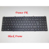 Laptop Keyboard For CLEVO M760CU M765CU M770CUH M775CUH M980NU P150HM P150HM1 P151EM1 P151SM1 P170HM P170HM3 P175EM1 P180HM T5100 French FR