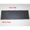 Laptop Keyboard For CLEVO M760CU M765CU M770CUH M775CUH M980NU P150HM P150HM1 P151EM1 P151SM1 P170HM P170HM3 P175EM1 P180HM T5100 Brazilian BR