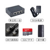 Soft router Gigabit port weak power box mini router For NanoPi R5C (Single host + 5V 3A power supply + TF card + Card Reader + Category 6 Network Cable ) New