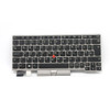 Laptop Keyboard For Lenovo Thinkpad L13 X280 A285 X390 X395 L13 Yoga 01YP828 01YP908 United Kingdom UK/GB With Silver Frame Without Backlit New