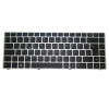 Laptop Keyboard For tuxedo BOOK XC1407 With Backlit German GR With Gray Frame Black NEW
