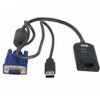 USB Interface Adapter Cable For HP KVM AF629A 753495-001 748741-001 520-914-501 VGA USB Cable New