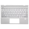 Laptop PalmRest&keyboard For HP for ENVY 13-AQ1063TX 13-AQ1064TU 13-AQ1065TU 13-AQ1066TU 13-AQ1067TU 13-AQ1068TX 13-AQ1070TX 13-AQ1071TX 13-AQ1072TX 13-AQ1XXX with backlit United States US Silver