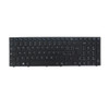 Laptop Monochrome Backlit Keyboard For CLEVO N855HC N855HL N857HC N857HL Italy IT Black With Black Frame New