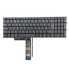 Laptop Keyboard For Lenovo Ideapad Slim 3 15IRU8 82X7 Canada CA With Backlit Gray New