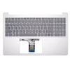 Laptop PalmRest&Keyboard For HP Pavilion 15-FD0147TU 15-FD0148TU 15-FD0149TU 15-FD0161TU 15-FD0164TU 15-FD0182TU 15-FD0183TU 15-FD0184TU gray keycaps without fingerprint&backlit United States US Silver