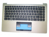 Laptop PalmRest&keyboard For GoBook N1410 Gold Top Case United States US Black keyboard