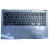 Laptop PalmRest&keyboard For Samsung NP750XFG 750XFG United Kingdom UK With Touchpad Blue New