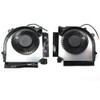 Laptop CPU GPU Fan For Prostar PB71DDS PB71DDS-G DC5V 0.5A A Pair New