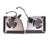 Laptop CPU GPU Fan For Mifcom Gaming Laptop i9-13900H PE60RNE-G DC12V A Pair New