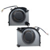 Laptop CPU GPU Fan For Mifcom Gaming Laptop i7-13700HX NP70SND DC5V 0.5A A Pair New