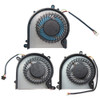 Laptop CPU GPU Fan For Mifcom SG7 i7 - GTX 1060 SSD PA71EP6 DC5V 0.5A A Pair New