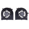 Laptop CPU GPU Fan For Captiva Power Starter R86-186 R88-382ES R88-384ES DC5V A Pair New