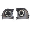 Laptop CPU GPU Fan For Captiva Advanced Gaming I63-587 DC12V 0.55A A Pair Used