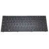 Laptop Backlit Keyboard For BTO X•BOOK 13CL824 N131WU United Kingdom UK Black With Gray Frame New