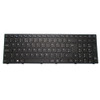 Laptop Backlit Keyboard For BTO 15CL32 N650DU United Kingdom UK Black With Black Frame New