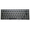Laptop Backlit Keyboard For BTO U·BOOK 14CL76 14CL834 N141WU Russian RU Black With Silver Frame New