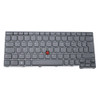 Laptop Keyboard For Lenovo ThinkPad X13 Gen 3 L13 Gen 3 L13 Gen 4 L13 Yoga Gen 3 L13 Yoga Gen 4 France FR 5N21H77263 5N21H76888 With Backlit Grey New