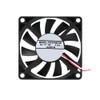 Cooling Fan For YUSHI YS7010B12H DC12V 0.20A 4000RPM 7CM 2Lines New
