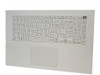 Laptop White PalmRest&Keyborad For LG 17ZD990 17ZD990-G 17ZD990-V 17Z995 17ZB990-G Korean KR No Touchpad New