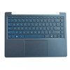 Laptop PalmRest&keyboard For HP 240 G10 245 G10 Blue Top Case Without Backlit United States US keyboard without fingerprint reader