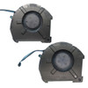 Laptop CPU GPU Fan For PCSpecialist Proteus VII 15.6 NLCA DC12V 1A A Pair