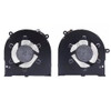 Laptop CPU GPU Fan For PCSpecialist 15.3" Lafite AI AMD GX5HRXG/GX5MRXG DC5V A Pair