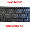 Laptop Keyboard For LG AEW73449801 SG-59100-XRA Arabia AR Black New