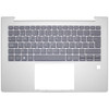 Laptop Palmrest&Keyboard For HP EliteBook 640 G11 N97246-071 without Backlit Spanish SP Silver New