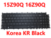 Laptop Backlit Keyboard For LG 15Z90Q-P.AAC6U1 15Z90Q-P.AAC8U1 15Z90Q-P.AAS6U1 15Z90Q-P.AAS7U1 Korean KR Black No Frame New