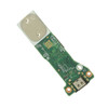 Left Side USB-C Port IO Circuit Board For DELL Latitude 7330 Latitude 7330 2-in-1 0D6XWN D6XWN HDB31 LS-L581P