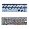 Laptop Keyboard For ASUS VivoBook Go 15 L1504G L1504GA Without Frame Silver United States US