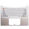 Laptop PalmRest&keyboard For ASUS Vivobook M7400Q M7400QC M7400QE Silver Top Case With Backlit White Arabia AR keyboard