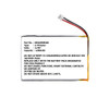 Battery 296203895AB P0750-LF Link 2500 DC3.70V 1200mAh 3PIN New