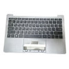 Laptop Silver PalmRest&RU Black Keyboard For OSiO FocusLine F140I-018 Russian RU No Touchpad New