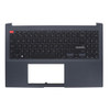 Laptop PalmRest&Keyboard For ASUS Vivobook Pro 15 OLED N6502V N6502VW N6502VU blue top case American black backlit QWERTY Keyboard with white letters the striped "Enter" key and the red "Esc" key