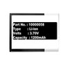 Battery 10000058 DC3.70V 1200mAh New