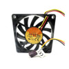 Cooling Fan For Thermaltake TT-7010A R127010DU DC12V 0.45AMP 7CM 3PIN New