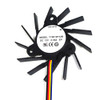 Cooling Fan YY6010H12B DC12V 0.33A 4PIN 4Lines