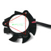 Cooling Fan MGA0412LB-O15 DC12V 0.09A 2PIN 2Lines