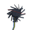 Cooling Fan For JAMICON KF0C10B5LKAB DC5V 0.34A 4PIN 4Lines