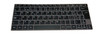 Laptop Keyboard For Mildef Lizard RS13 Swiss SW Black With Brown Frame