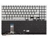 Laptop Keyboard For ASUS VivoBook 15 S1502QA S1502YA Without Frame Silver United States US With Backlit
