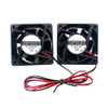 Cooling Fan For SANONDA KF6025M12B DC12V 0.25A 2Lines A Pair