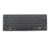 Laptop Keyboard For Toshiba For Portege Z30-E-10P Z30-E-10U Z30-E-10V Z30-E-10X Z30-E-114 Z30-E-115 Z30-E-11M Z30-E-12L English US Black With Gray Frame Without Backlit&Pointing