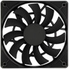 Cooling Fan For FANNER MF12015 2500 RPM Counter-rotating Blades Black DC12V 0.32A 4PIN 12CM New
