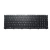 Laptop No Backlit Keyboard For CLEVO NL53NU NL53RU NL55AU NL55MU NL55PU Brazilian BR Black Without Frame New