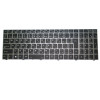 Laptop Keyboard For CLEVO PD70PNR PD70PNR (-D)(-G) PD70PNR1 PD70PNR1 (-D)(-G) PD70PNT PD70PNT (-D)(-G) PD70PNT1 PD70PNT1 (-D)(-G) Japanese JP Gray Frame