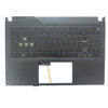 New Laptop Gray PalmRest&US Backlit Keyboard For MSI Cyborg 15 3075K1C412F89 9Z.NK1BN.H1D No Touchpad New